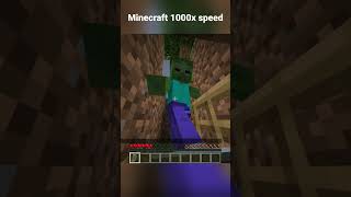 Minecraft 1000x speed [upl. by Kuska178]