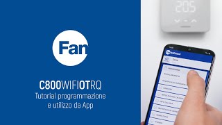 Fantini Cosmi C800WIFIOTRQ  Tutorial programmazione e utilizzo da App [upl. by Basile213]