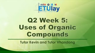 Uses of Organic Compounds  Grade 9 Science  Quarter 2 Week 5 [upl. by Irrehc]