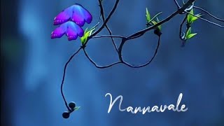 nannavale nannavale kannada song lyrics whatsapp status [upl. by Aihsitan]