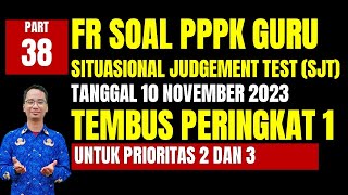 FR SOAL SITUATIONAL JUDGEMENT TEST GURU PPPK 2023 PART 38 [upl. by Ibloc]