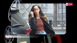 Malia Obamas Film Premiere The Heart Takes Sundance Film Festival maliaobama theheart [upl. by Ennairek]