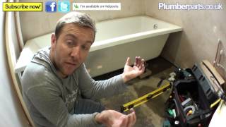 HOW TO INSTALL A BATH  Plumbing Tips [upl. by Elizabeth252]