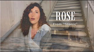 ROSES THEME FROM TITANIC in a Stairwell 🚢 [upl. by Rowena]