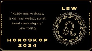 LEW  HOROSKOP 2024  Czytanie na rok 2024 [upl. by Assiluy926]