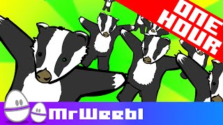 Badger Badger Badger  1 Hour  Weebl [upl. by Dnalyk]