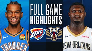 THUNDER at PELICANS  FULL GAME HIGHLIGHTS  March 26 2024 [upl. by Eul]