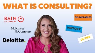 Consulting 101 What is Consulting  Management Consulting Video 2 of 5 [upl. by Aihsyt]