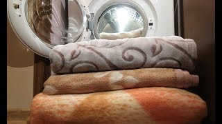 Experiment  Blankets in a Washing Machine  Centrifuge [upl. by Heidie]