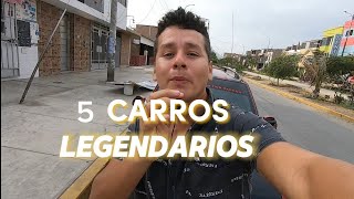 5 carros LEGENDARIOS en Perú  autos antimatacarros que debes comprar como primer auto [upl. by Nnaynaffit]