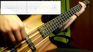 Red Hot Chili Peppers  Hard To Concentrate Bass Cover Play Along Tabs In Video [upl. by Haroun726]