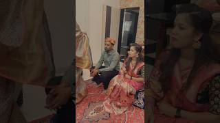 Tilak ceremony youtubeshorts aagrikolicouples viralwedding weddingclothes aagrikolibride love [upl. by Terri]