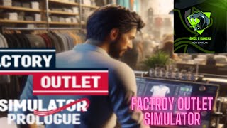 Factory Outlet Simulator İnceleme İlk Bakış [upl. by Aihseyk]