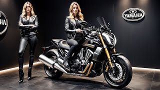 AllNew Yamaha VMAX 1700 cc V4  The Giant of the Street is Resurrected  Ride and Engine Sound [upl. by Grussing943]