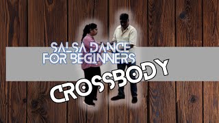 Salsa dance for beginners crossbody steps  crossbody turns dancetutorial [upl. by Nileuqcaj]