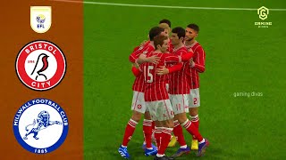 Bristol City vs Millwall Highlights  EFL Championship 202425 [upl. by Willis]