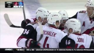 Coyotes  Rangers Highlights 102215 [upl. by Goldarina]