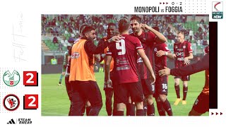 MONOPOLI  FOGGIA 2 a 2 gli Highlights [upl. by Lemuel191]