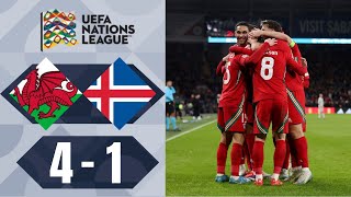 Wales vs Iceland 41 Highlights  UEFA Nations League 2024 [upl. by Claude]