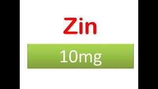 Zin 10mg cetirizine dihydrochloride [upl. by Ponton]