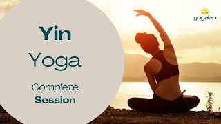 Complete 1 hour Yin Yoga Session  Michael Bijker  Yogalap [upl. by Yrkcaz]