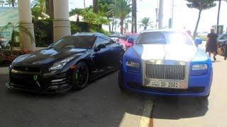 Summer 2013 Arab Millionaires supercars invasion  PART1 [upl. by Asilegna]