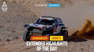 Extended highlights of Stage 9 presented by Aramco  Dakar2024 [upl. by Ednargel]