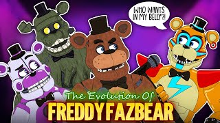 The Evolution Of Freddy Fazbear FNaF ANIMATED [upl. by Ydda]