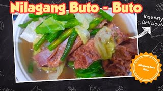 Nilagang ButoButo  Sabaw na Buto Buto  Soup Spare Ribs  Panlasang Pinoy [upl. by Ahseram544]