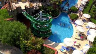 Pegasos Royal  SplashWorld  Onsite Waterpark  All Inclusive  Alanya [upl. by Ilhsa859]