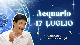 Acquario ♒️ Loroscopo di Paolo Fox  18 Luglio 2024 Fedeltà e chiarezza grazie al trigono di Giove [upl. by Aenyl70]