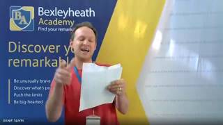 Bexleyheath Academy Live Assembly  07 May 2020 [upl. by Willing]