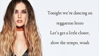 CNCO Little Mix  Reggaetón Lento Remix Lyrics [upl. by Roel714]