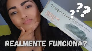 Como Operar Escova Alisadora de Cabelo Chapinha Magic Hair Eletrica Fast Hair Straightener [upl. by Kristof]