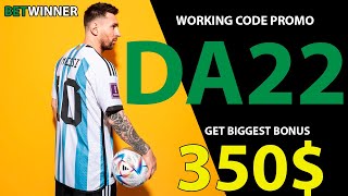 Free promo code betwinner 2023 ACTUAL BIG BONUS BETWINNER  BETWINNER REVIEW  NEW PROMO  DA22 [upl. by Nickolaus]