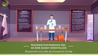 Wasserstoffperoxid Gel sicher selbst herstellen  Dr rer nat Hartmut Fischer [upl. by Yadnil]