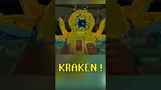 Runescape Kraken Animation Brick Model Launch shorts [upl. by Idrahs]