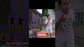 Original vs Animation  Kok Bapak Jadi Emak minecraft comedy [upl. by Packston]