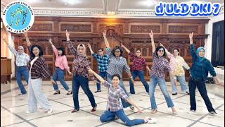 NIGHT FEVER MOVIE STYLE choreo by Deney Terrio  Demo  Line Dance  dULD DKI 7 [upl. by Dann]