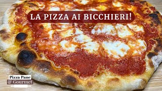 PIZZA VELOCE PER 2 CON BICCHIERI senza bilancia [upl. by Artap]