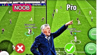 TIPS AND TRICKS TO IMPROVE GAMEPLAY IN EFOOTBALL 2025EFOOTBALLBIRD [upl. by Onirefez]