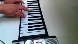 Flexible Piano 61 Key MIDI Keyboard Unboxing and Review [upl. by Aneetsirk]