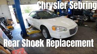 Chrysler Sebring Rear Strut Removal [upl. by Nref]