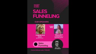 Sales Funneling Webinar [upl. by Arabrab39]