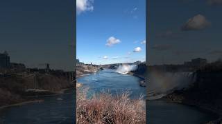 Ontario Canada  Niagara Falls 🇨🇦🍁 vacation winter toronto nature travel [upl. by Dami237]