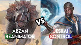 Abzan Reanimator VS Jeskai Control  Modern  FNM TCs Rockets [upl. by Ulita]