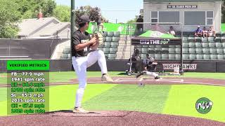 Austin Hartnett  PEC  RHP  Eagle HS ID June 11 2024 [upl. by Carolyne877]