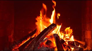 Nighttime Comfort ASMR Fireplace to Melt Away Stress and Tension  Peaceful Fire Sounds [upl. by Perrine]