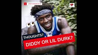 DIDDY OR DURK shorts lildurk diddy celebritynews rap viral [upl. by Eahcim]