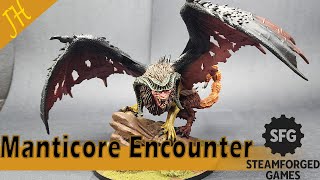 Painting A Manticore  Epic Encounters SFG [upl. by Wilkinson]